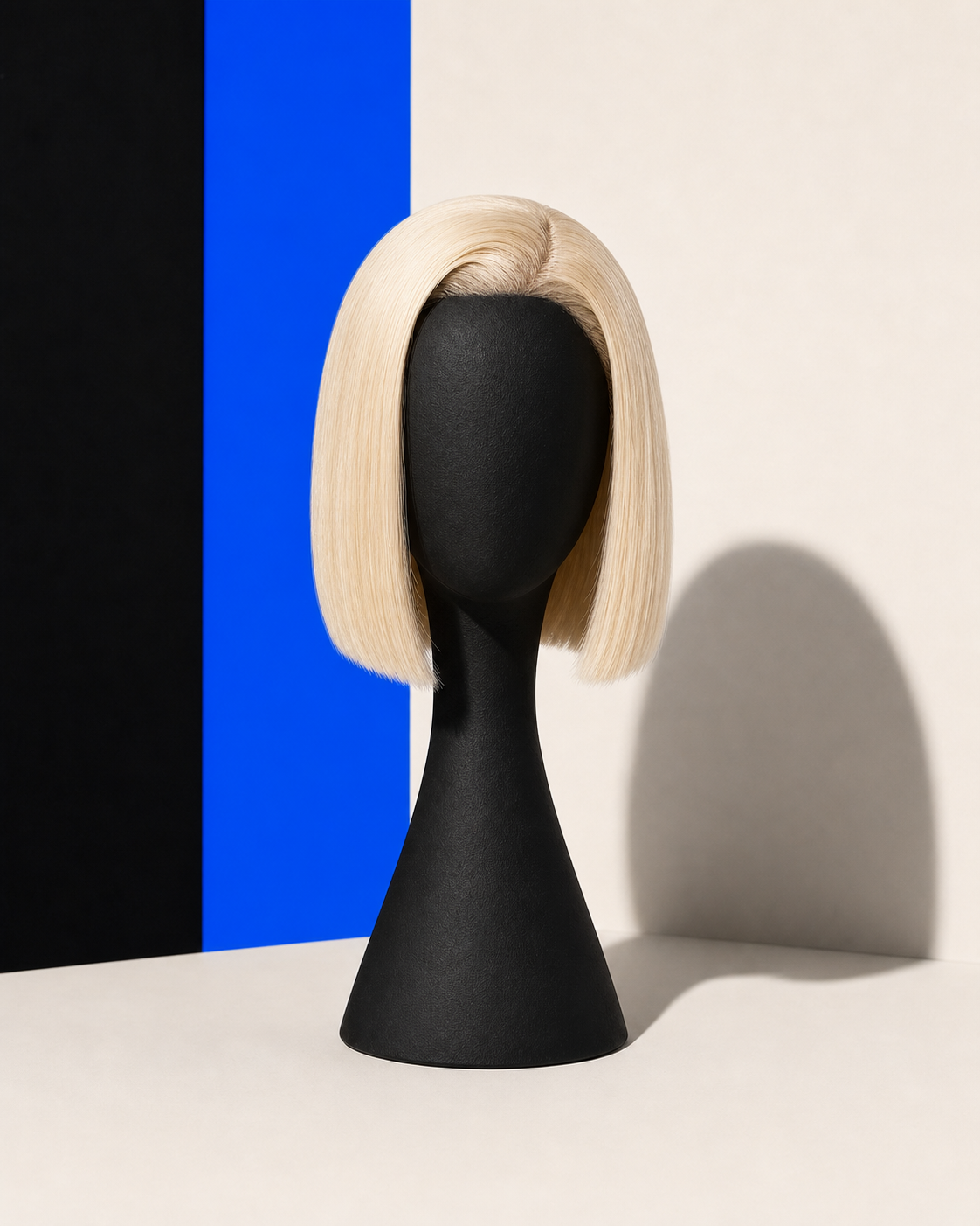 Visuel WIGED · Bob blond doré · Produit seul de face